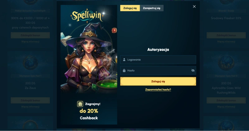 SpellWin Login